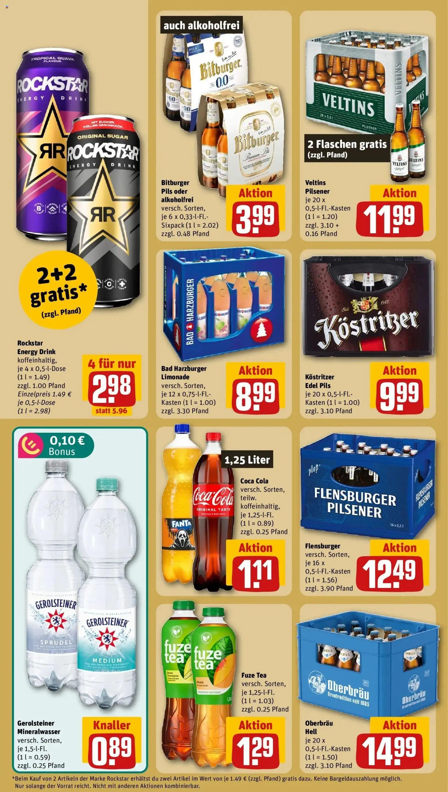 REWE Prospekt ab 07.09.2026 zum Blättern » Angebote | Seite: 20 | Produkte: Fanta, Mineralwasser, Zucker, Gerolsteiner
