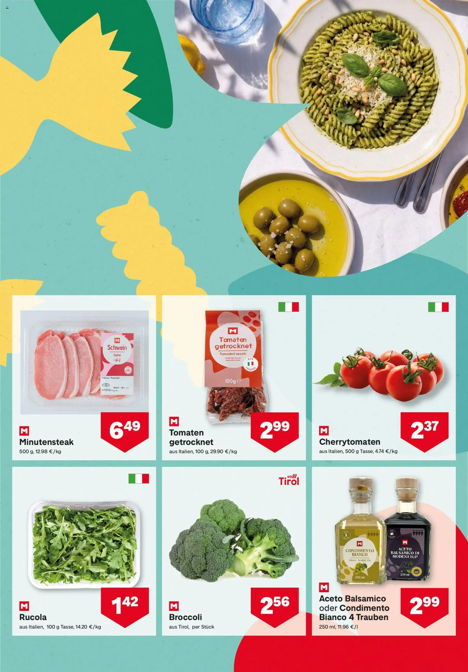 MPREIS Flugblatt gültig ab 23.07.2026 | Seite: 9 | Produkte: Tomaten