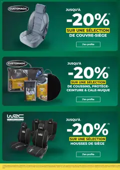 Feu Vert - Prévisualisation de Feu Vert catalogue valide à partir de 29/07/2026 | Page: 6 | Produits: Ceinture, Oreiller