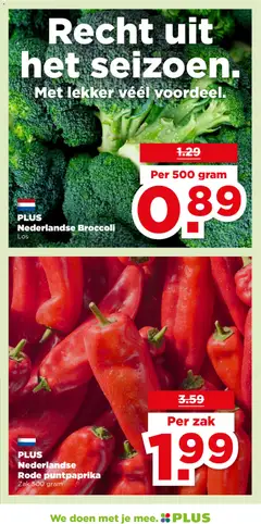 Plus folder week 24 - Voorbeeld van een folder van Plus, geldig van 10.06.2026 | Pagina: 8 | Producten: Broccoli, Zak