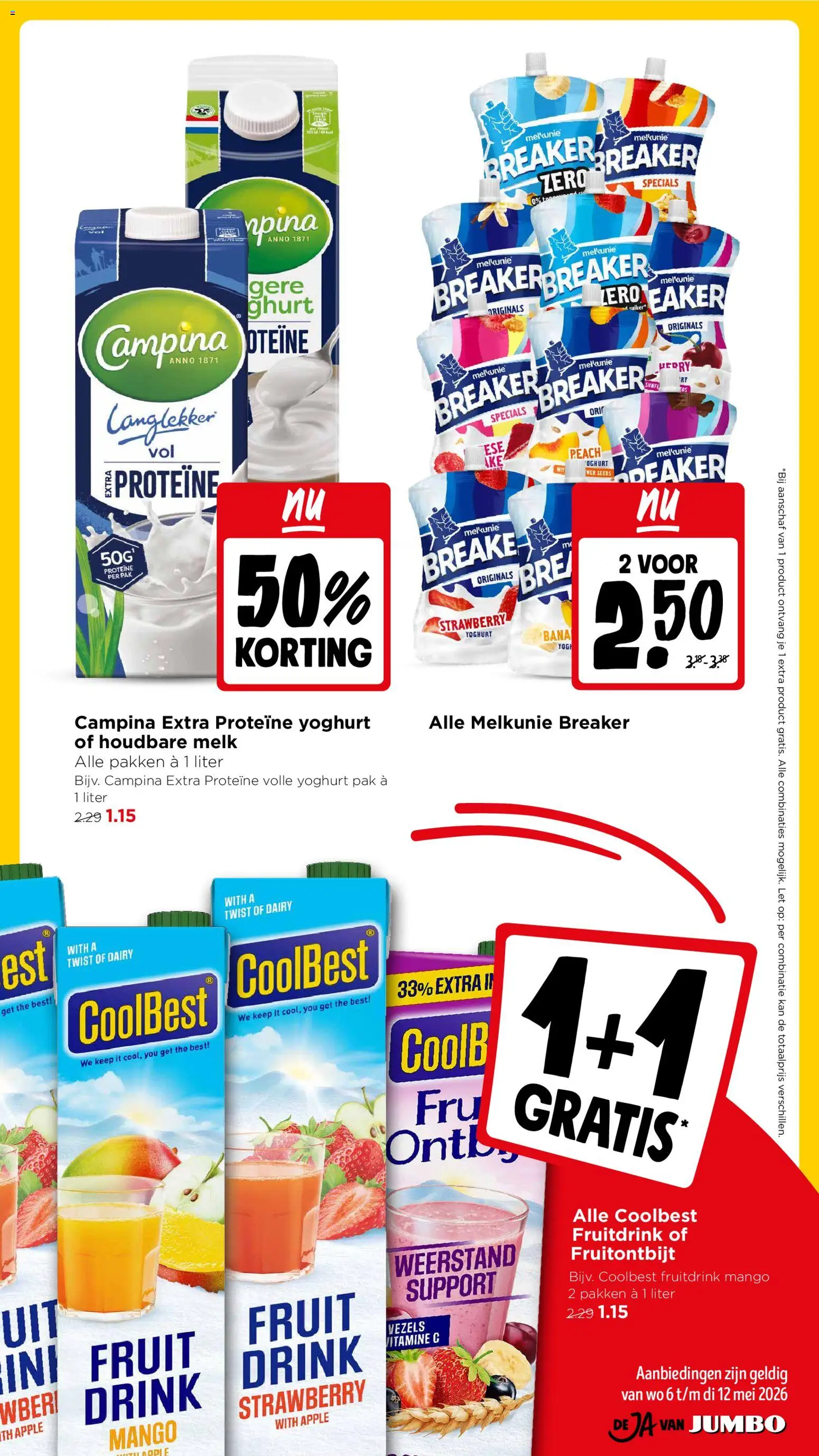 {H1} | Pagina: 12 | Producten: Melk, Waffelini, Kan, Mango