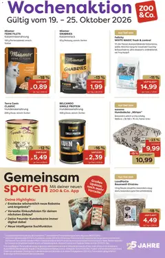 Zoo & co Prospekt ab 19.10.2026 gültig