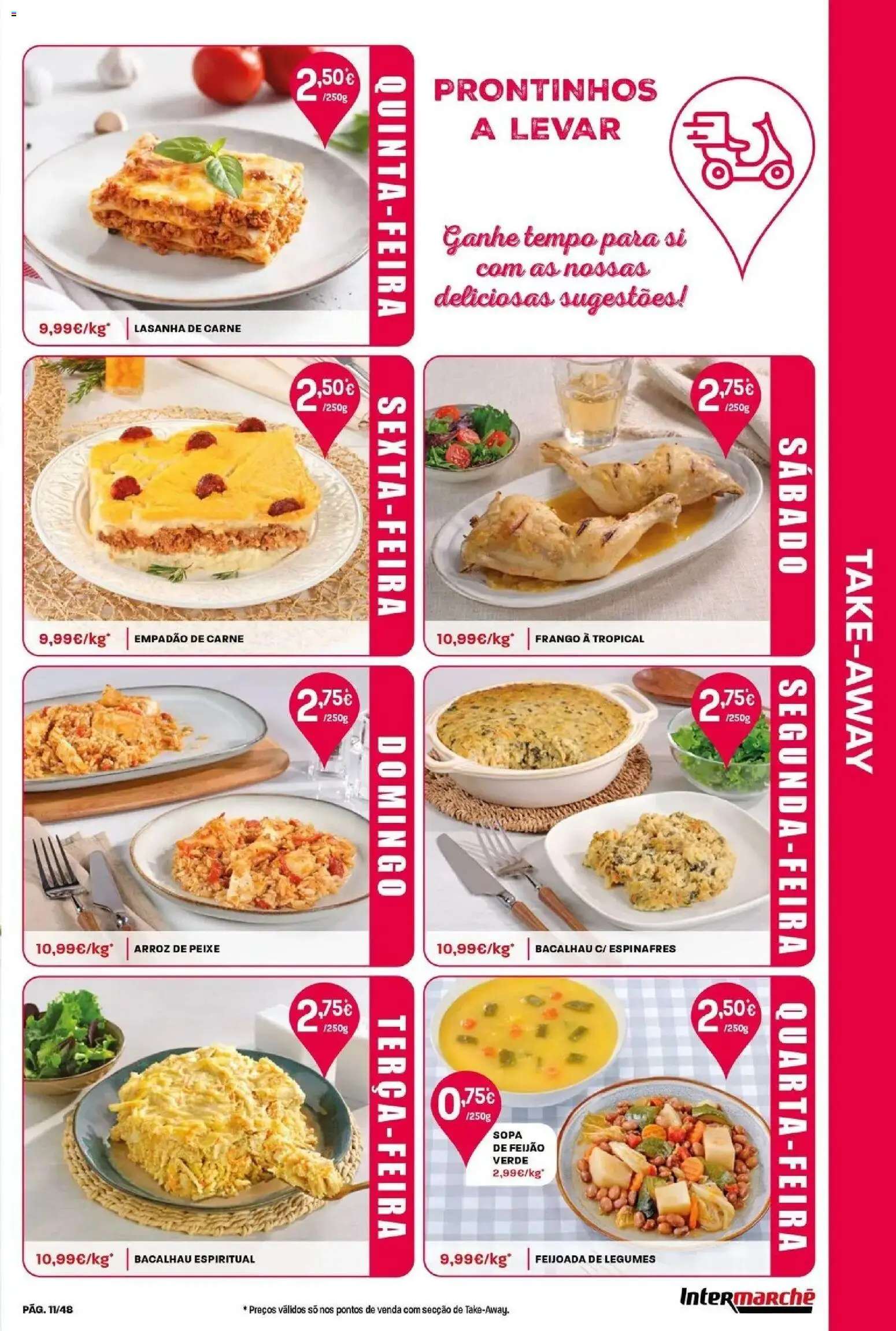 Intermarché - Isto é que são preços BAIXOS! │ válido de 21.05.2026 | Página: 11 | Produtos: Sopa, Arroz, Peixe, Carne