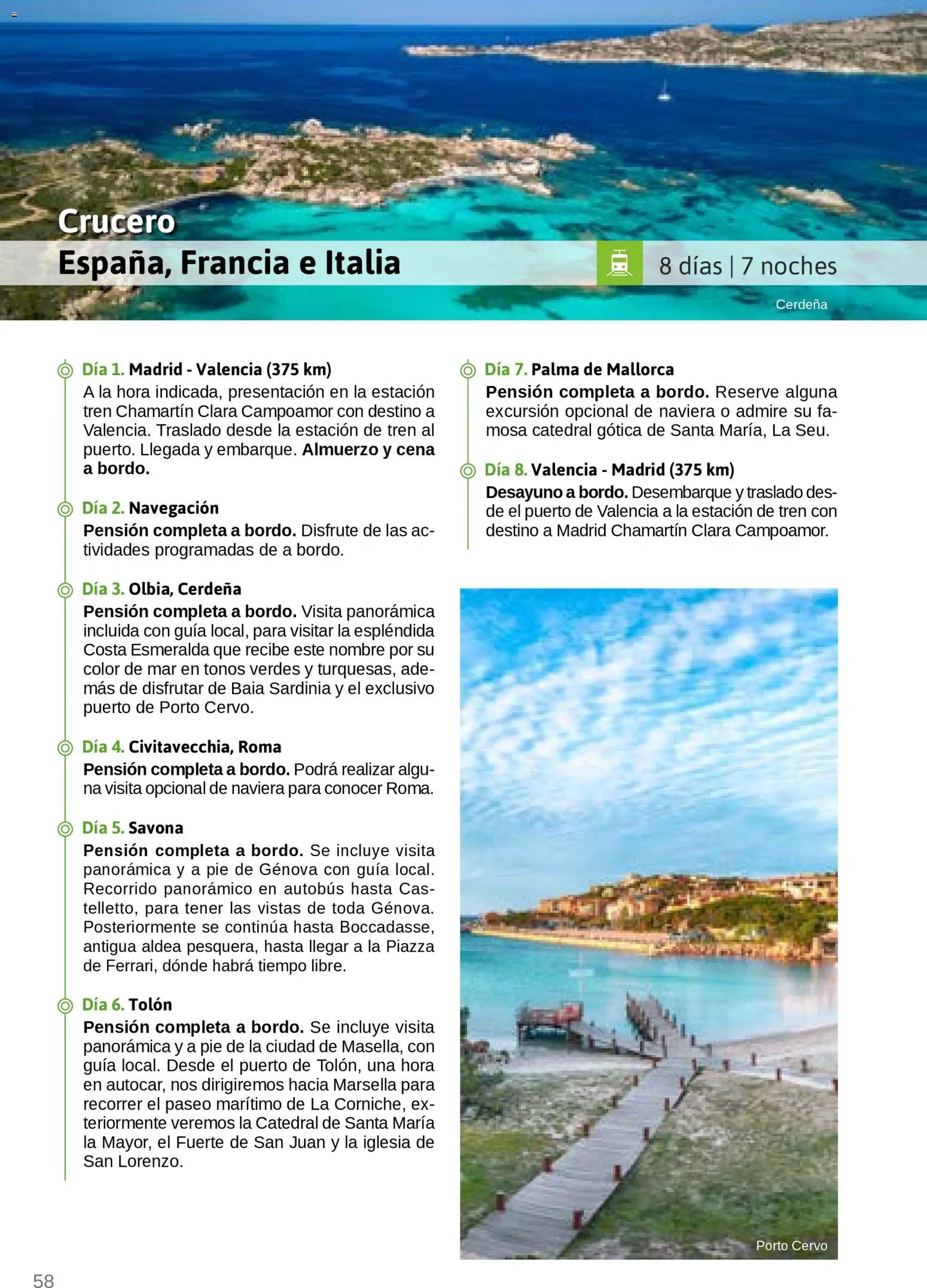 Viajes El Corte Inglés Turismo Social Castilla La Mancha │ válido desde el 01.04.2026 | Página: 58 | Productos: Navegación