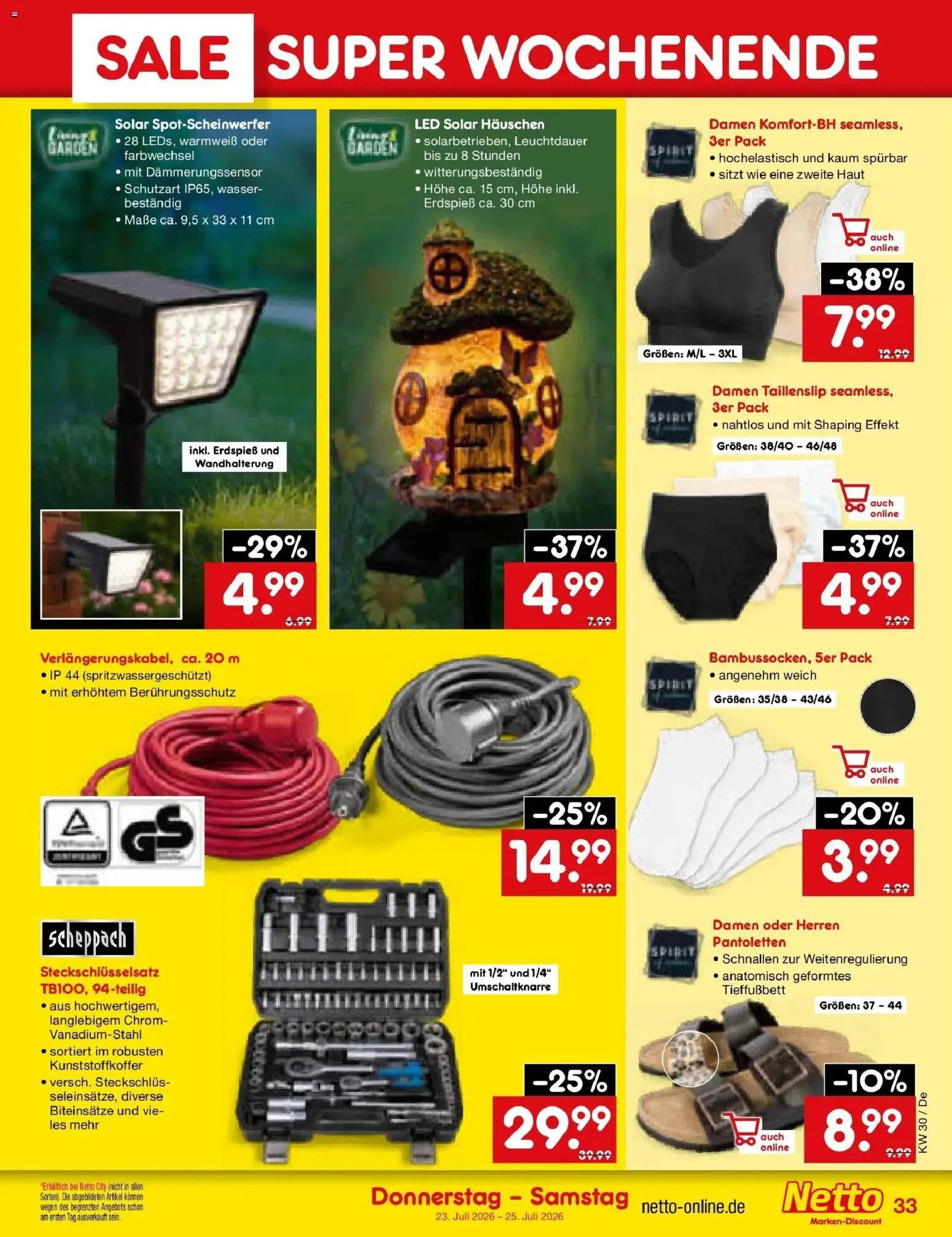 Netto Marken-Discount Prospekt Thierhaupten – gültig ab 20.07.2026 | Seite: 53 | Produkte: Wasser