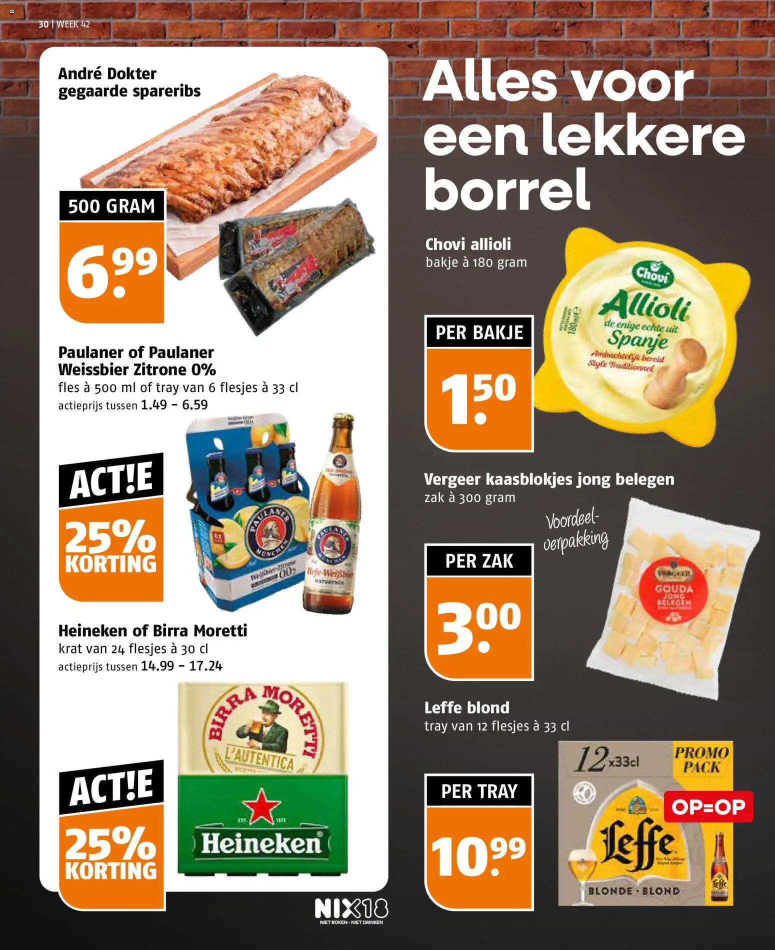 {H1} | Pagina: 30 | Producten: Heineken, Fles, Zak, Gouda