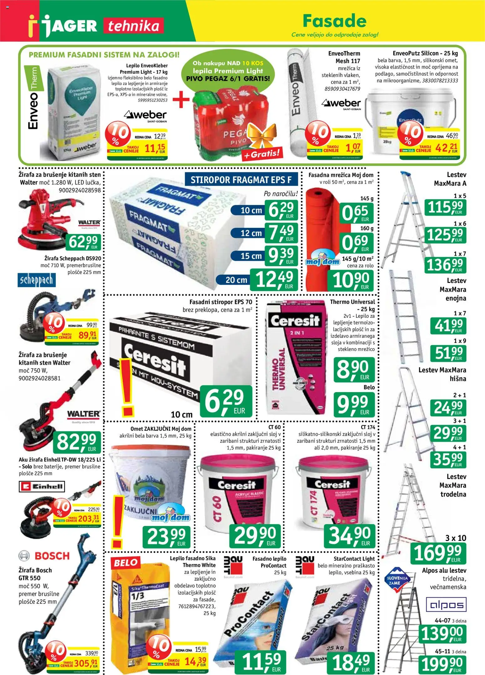 Novi Jager katalog ponudbe – veljaven od 30.09.2026 | Stran: 2 | Izdelki: Rolo, Pivo, Mrežica, Barva