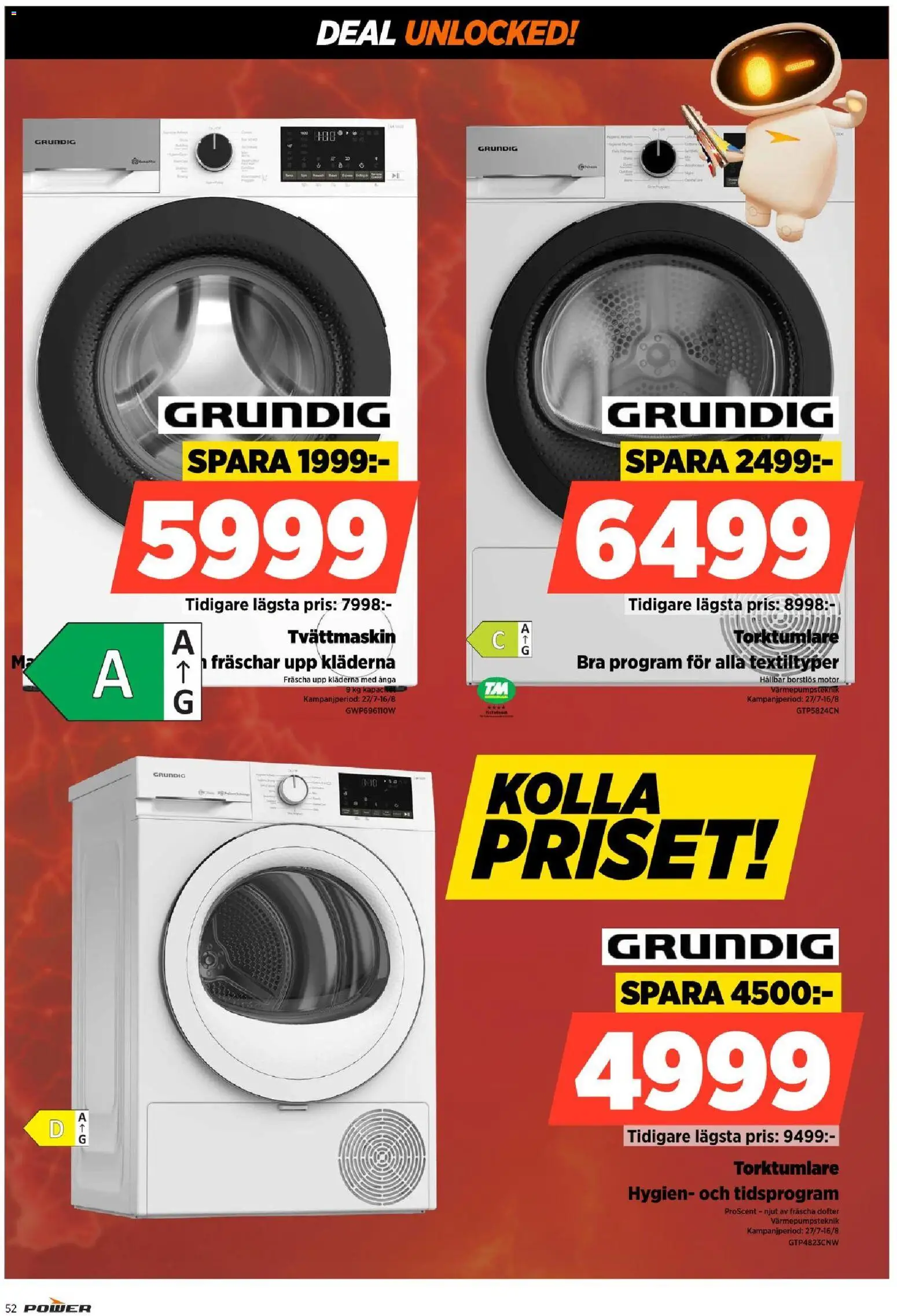 Power reklamblad aktuell från 03/08/2026 | Sida: 52