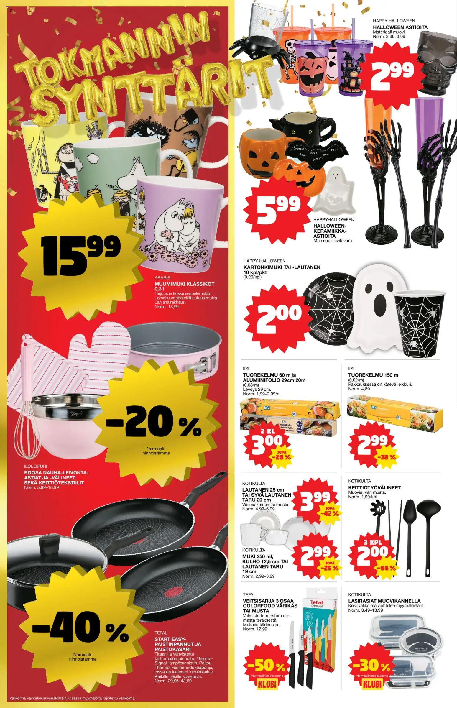 Tokmanni tarjoukset – voimassa 19/10/2026 alkaen | Sivu: 12