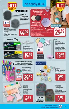 Náhled letáku Aldi Polsko leták - Ostatnie sztuki w wybranych sklepach od 08.07.2026 | Strana: 5 | Produkty: Kabel, Cd, Baterie