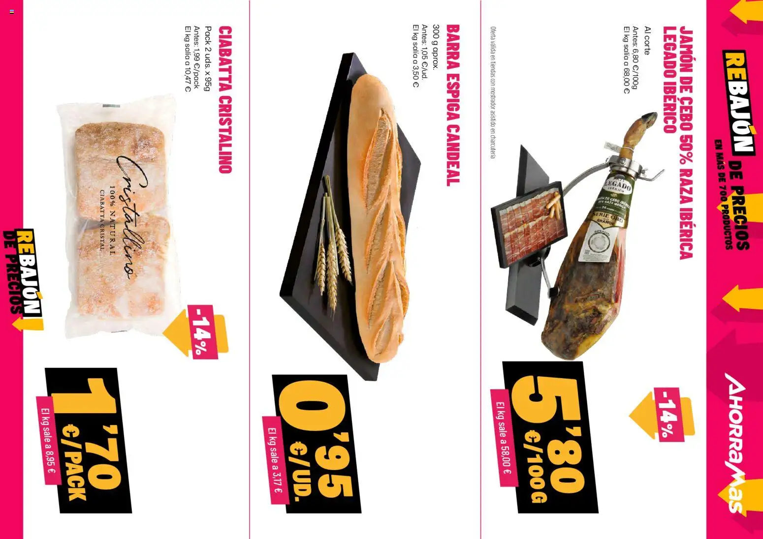 AhorraMas folleto │ válido desde el 09/07/2026 | Página: 9 | Productos: Jamón