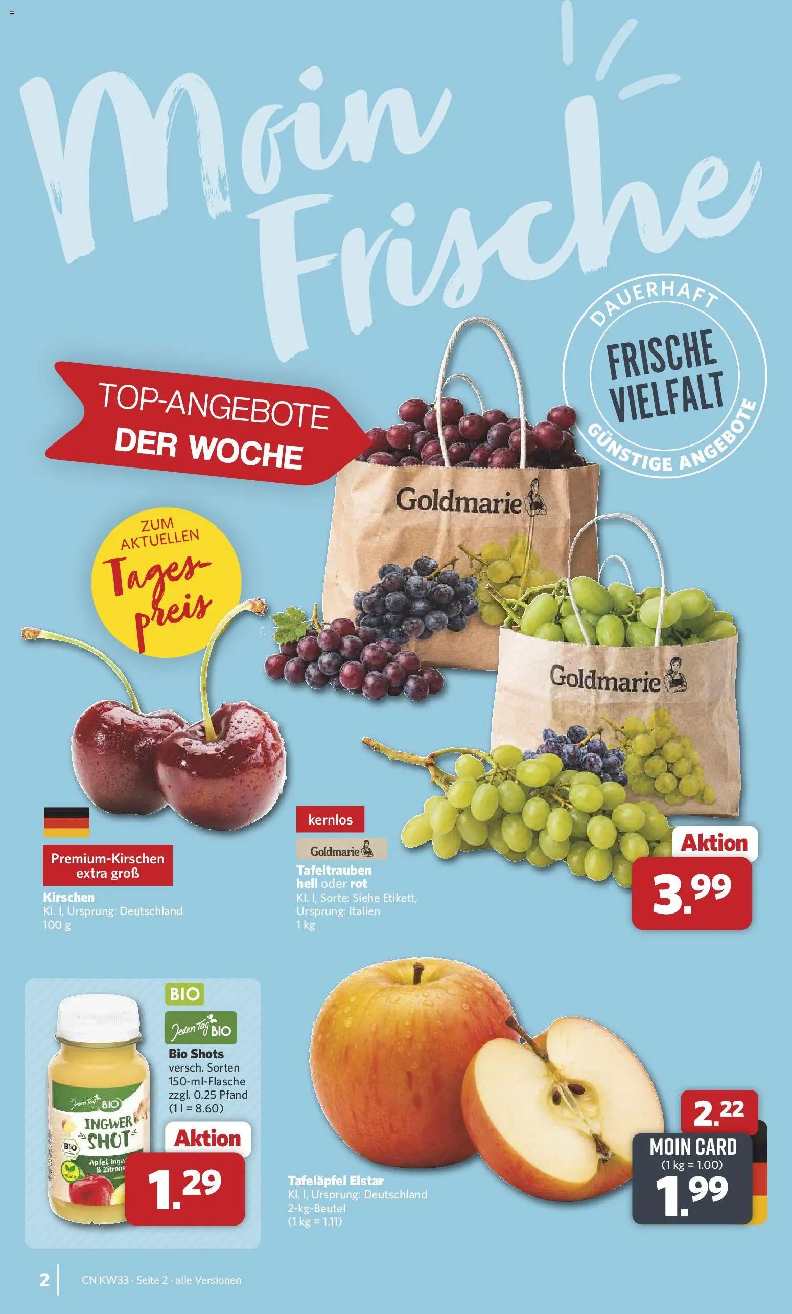 Combi Prospekt – gültig ab 10.08.2026 | Seite: 2 | Produkte: Kirschen, Zitrone