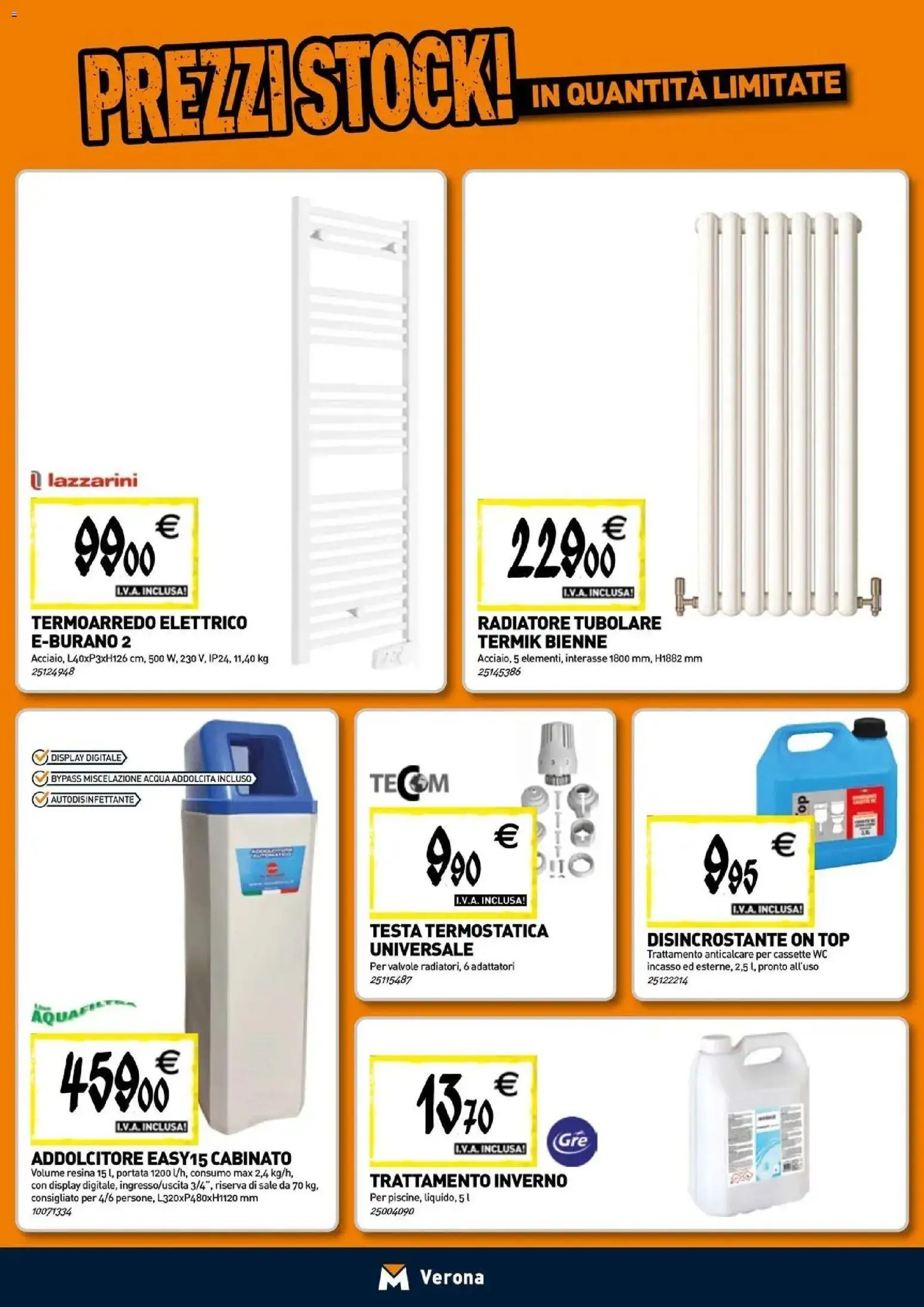 Nuovo TECNOMAT - Straordinari prezzi stock! dal 24/09/2026 > offerte anteprima 🛍️ | Pagina: 6 | Prodotti: Anticalcare, Sale, Top, WC