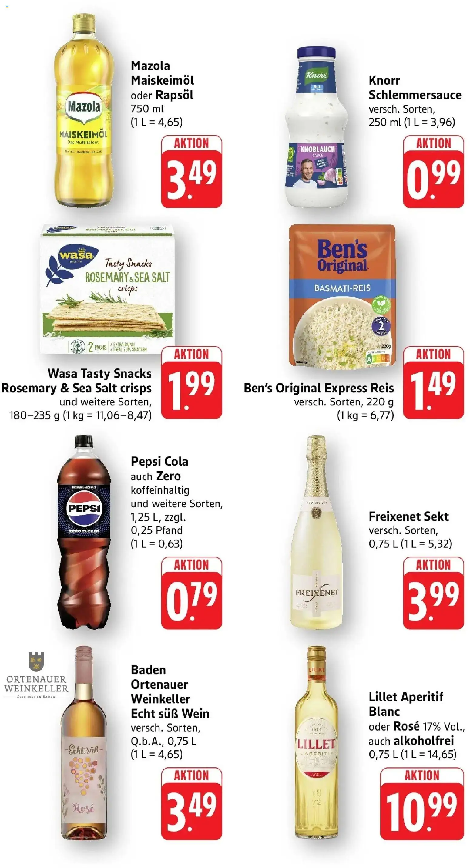 nah & gut Prospekt Neuhofen – gültig ab 20.07.2026 | Seite: 6 | Produkte: Basmatireis, Sekt, Wein, Reis
