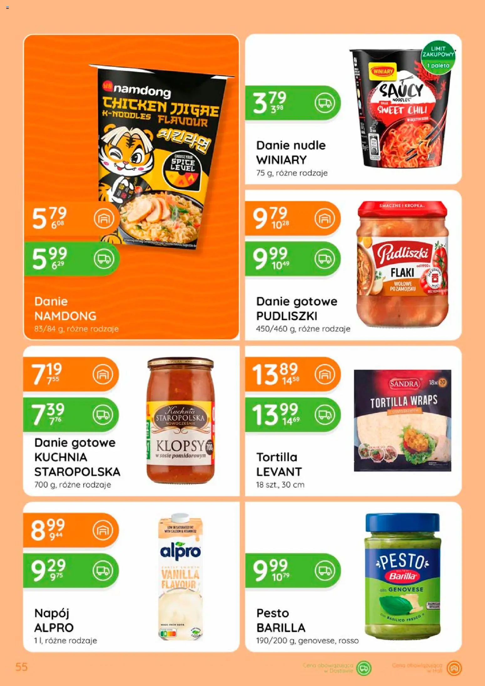 Eurocash gazetka od 17.09.2026 | Strona: 55 | Produkty: Chili, Flaki, Fresco, Tortilla wraps