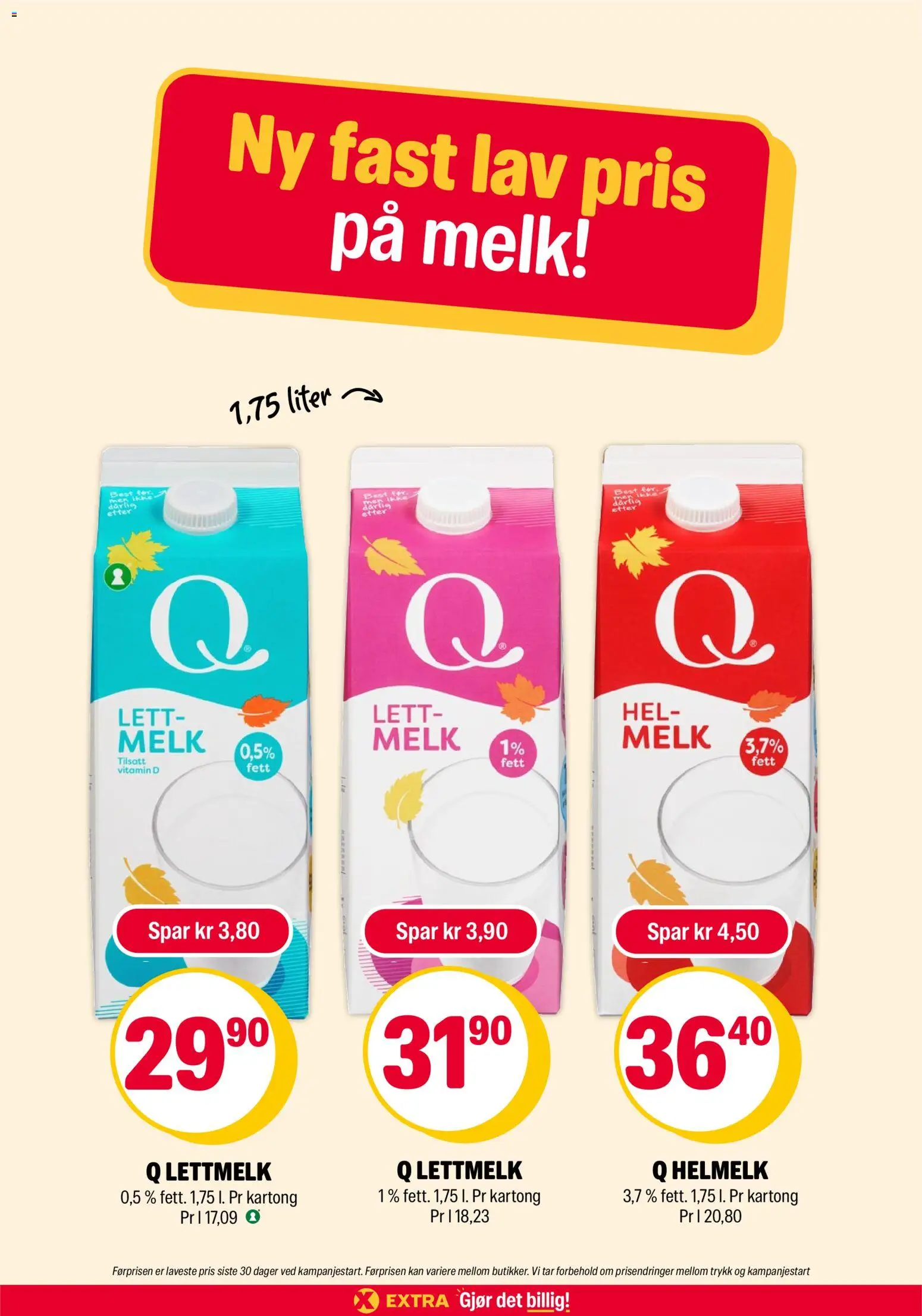 {H1} | Side: 17 | Produkter: Melk, Lettmelk, Helmelk