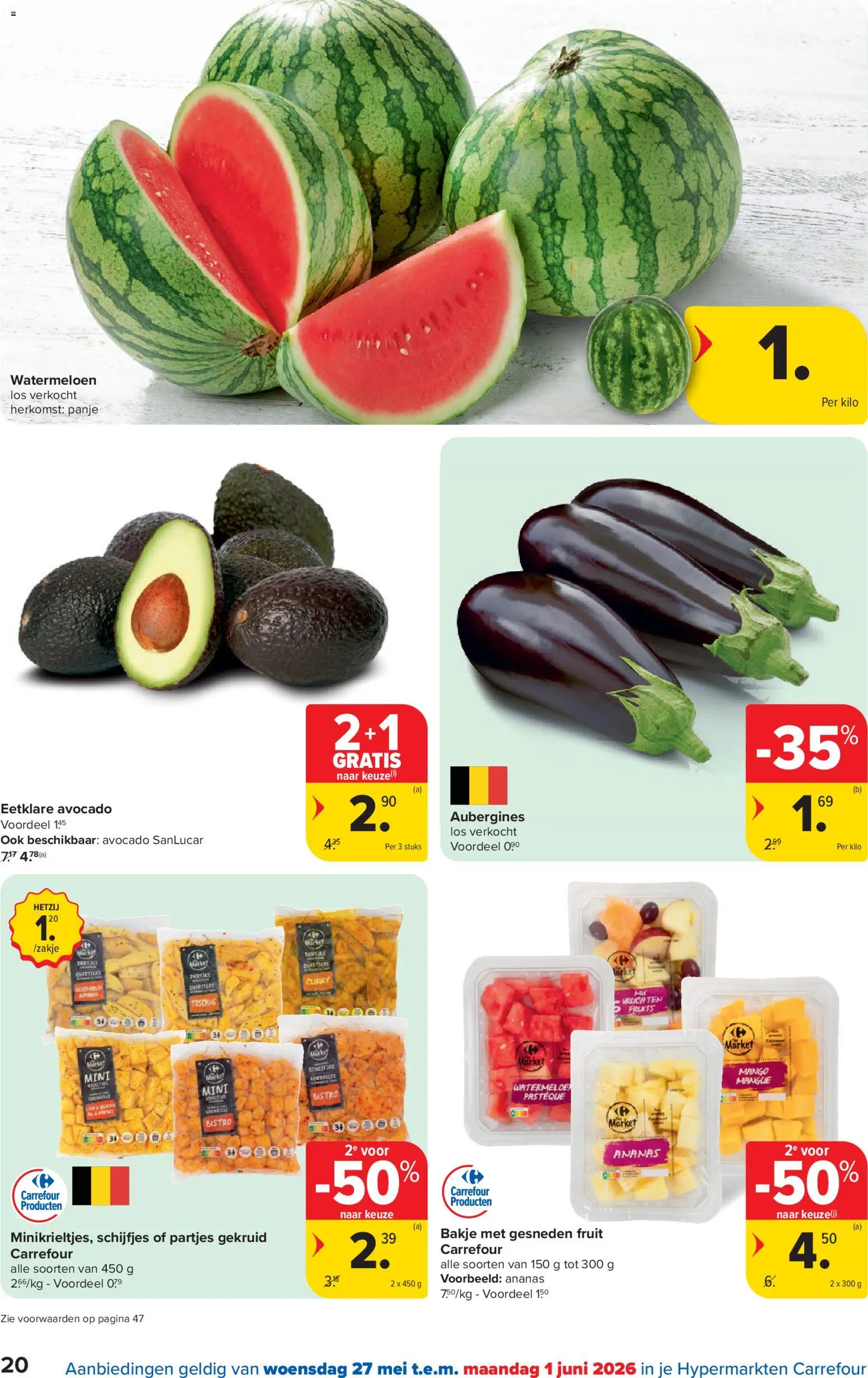 {H1} | Pagina: 20 | Producten: Ananas, Fruit, Watermeloen, Mango