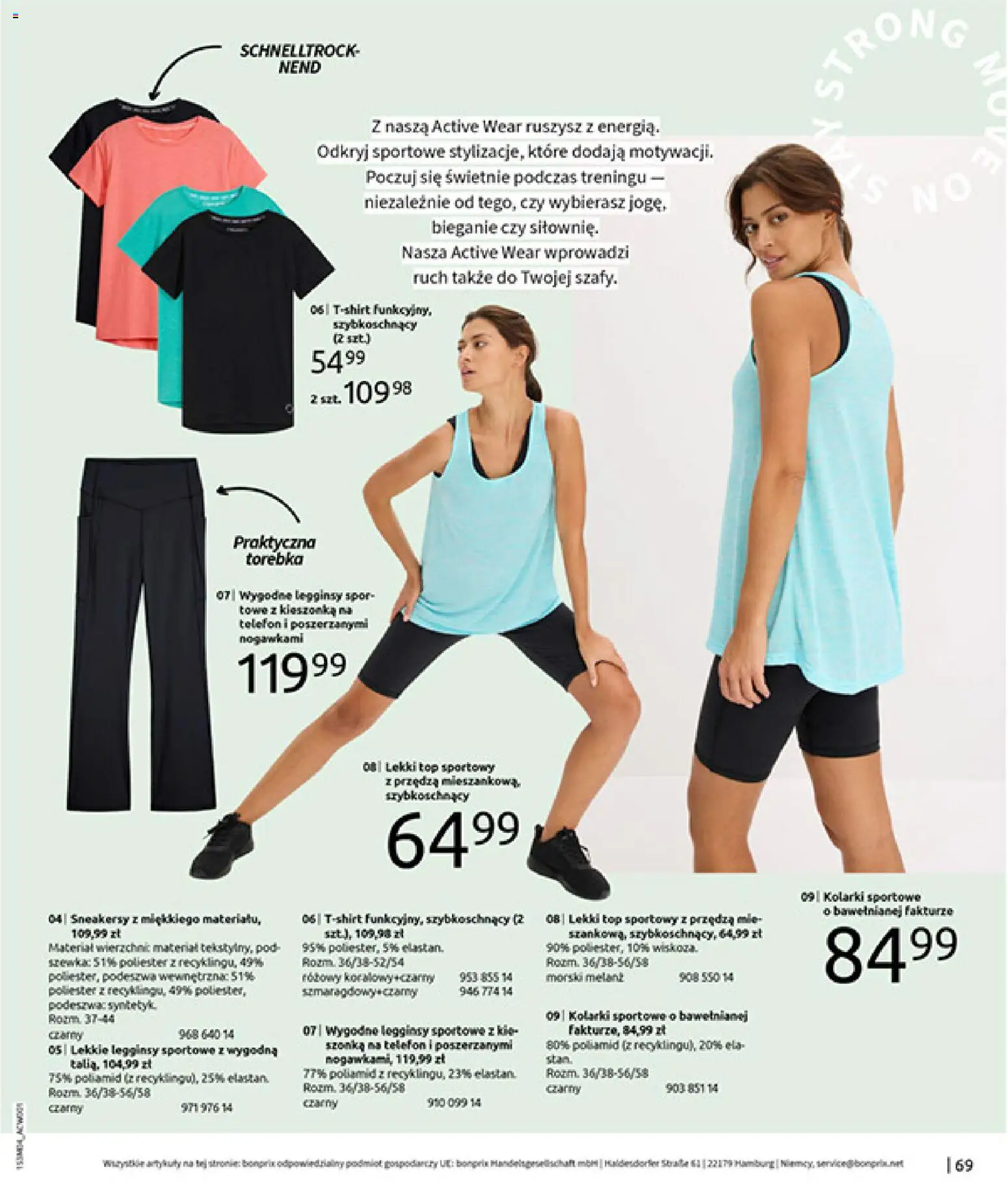 BonPrix Katalog od 30.03.2026 | Strona: 71 | Produkty: Top, Legginsy, Telefon, Torebka
