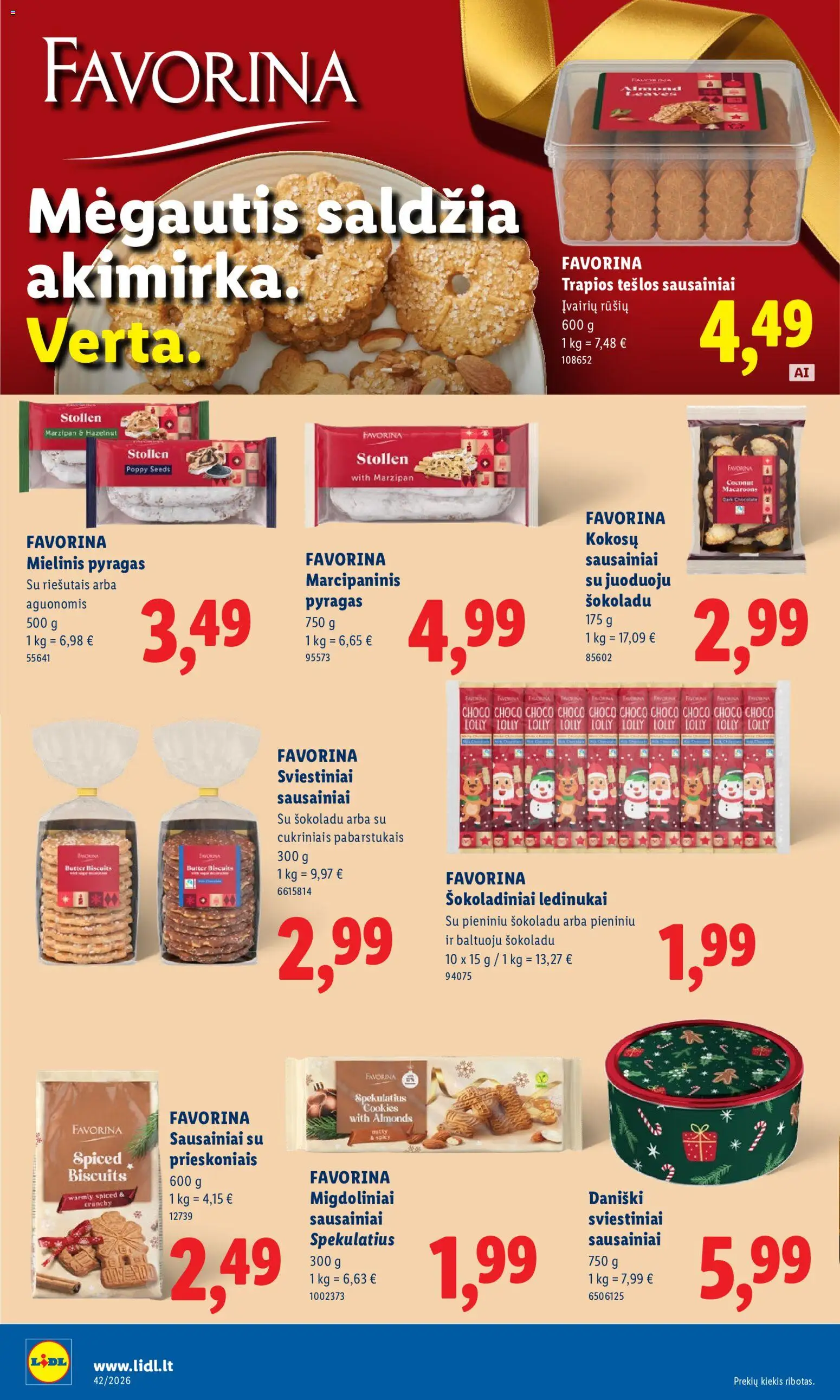 LIDL akcijos nuo 2026.10.12 | Puslapis: 32