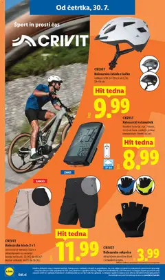 Lidl katalog akcije – veljaven od 30.07.2026 | Stran: 28 | Izdelki: Racunalnik, Hlace, Čelada, Rokavice