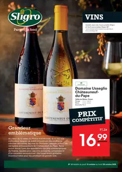 Sligro Vins - Voorbeeld van een folder van Sligro, geldig van 15/10/2026