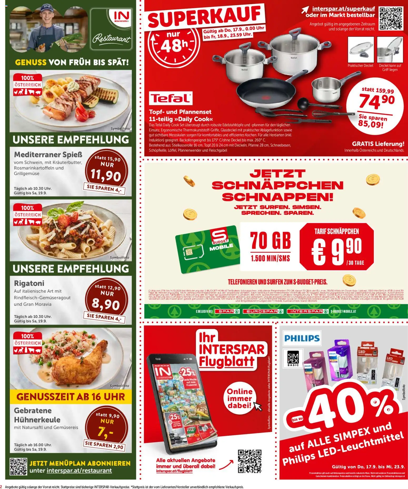 Interspar - Flugblatt gültig ab 17.09.2026 | Seite: 2