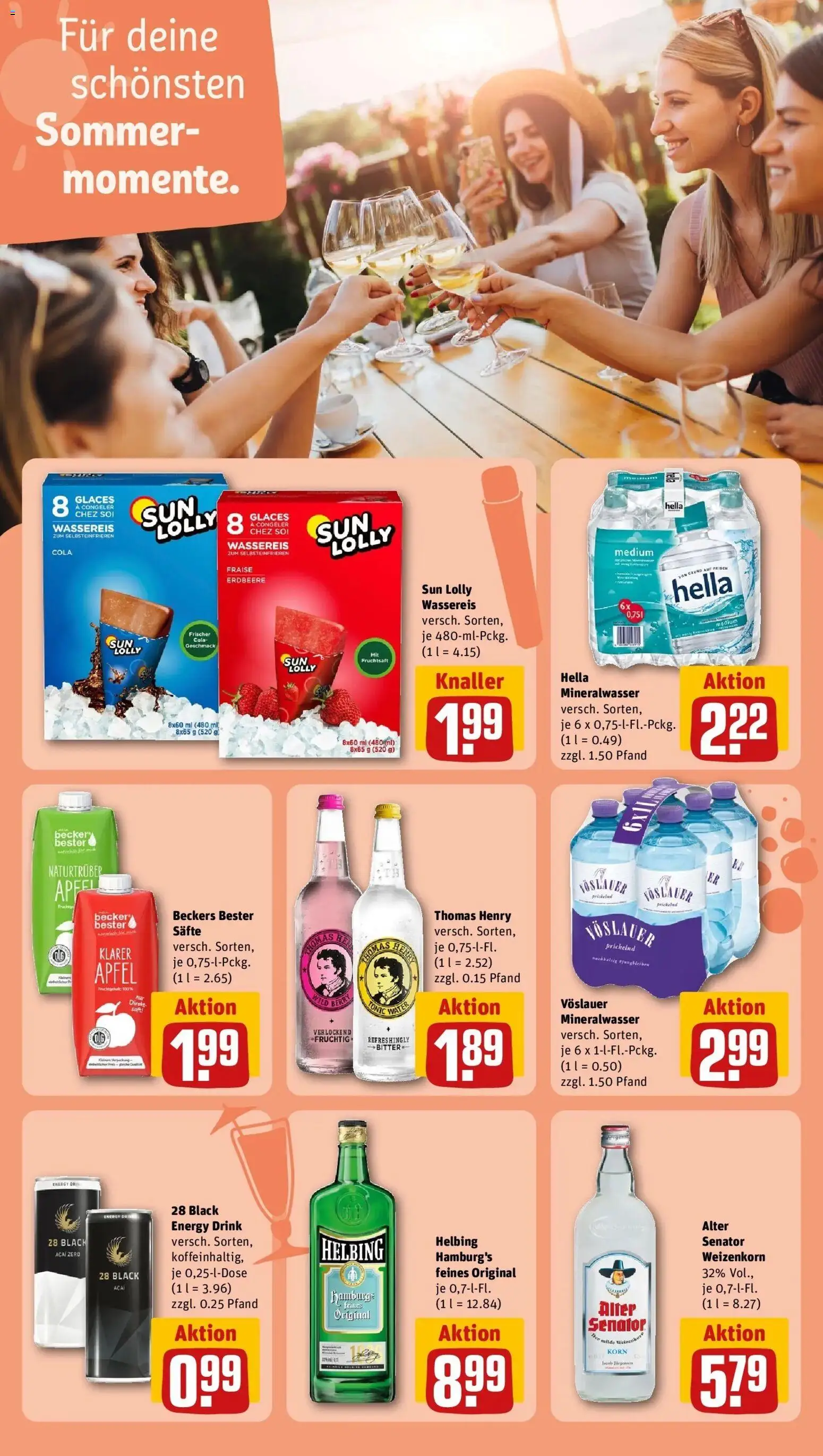 Rewe Prospekt Elsfleth – gültig ab 05.07.2026 | Seite: 20 | Produkte: Cola, Energy, Äpfel, Mineralwasser