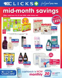 Clicks specials catalogue – valid from 09/07/2026