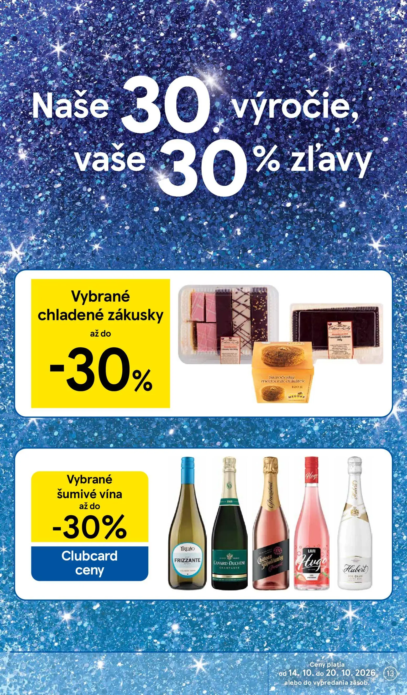 Nové Tesco akcie – leták je platný od 14.10.2026 | Strana: 13