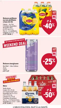 Delhaize folder semaine 38 - Voorbeeld van een folder van Delhaize, geldig van 10/09/2026 | Pagina: 25 | Producten: Red Bull, La, Pet, Water