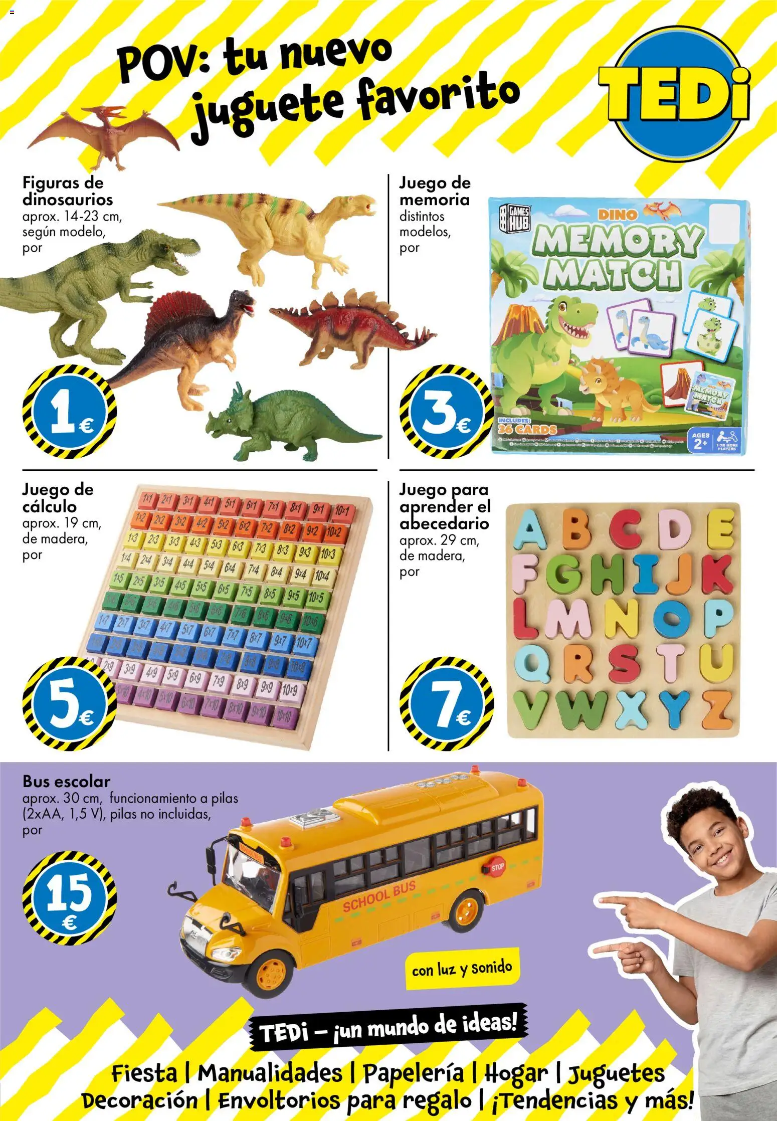 TEDi folleto │ válido desde el 14/08/2026 | Página: 15 | Productos: Juguetes, Decoración