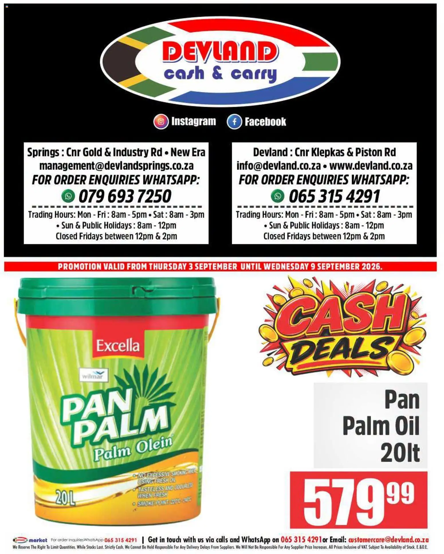 New Devland catalogue – valid from 03/09/2026 | Page: 2 | Products: Oil