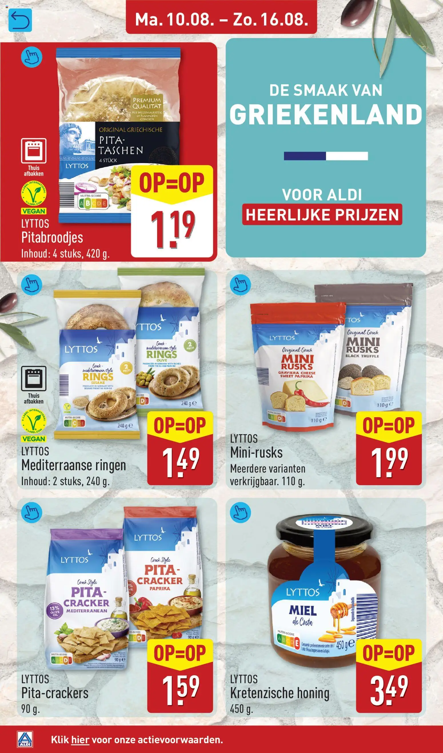 {H1} | Pagina: 24 | Producten: Honing, Crackers, Paprika, La