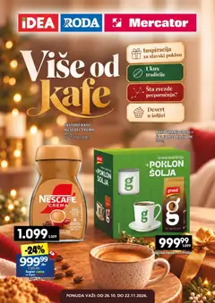Idea katalog Specijal kafe - pregled Idea kataloga - važi od 26.10.2026
