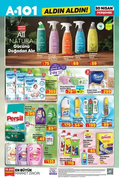30.04.2026 tarihinden itibaren geçerli olan A101 kataloğu önizlemesi | Sayfa: 2