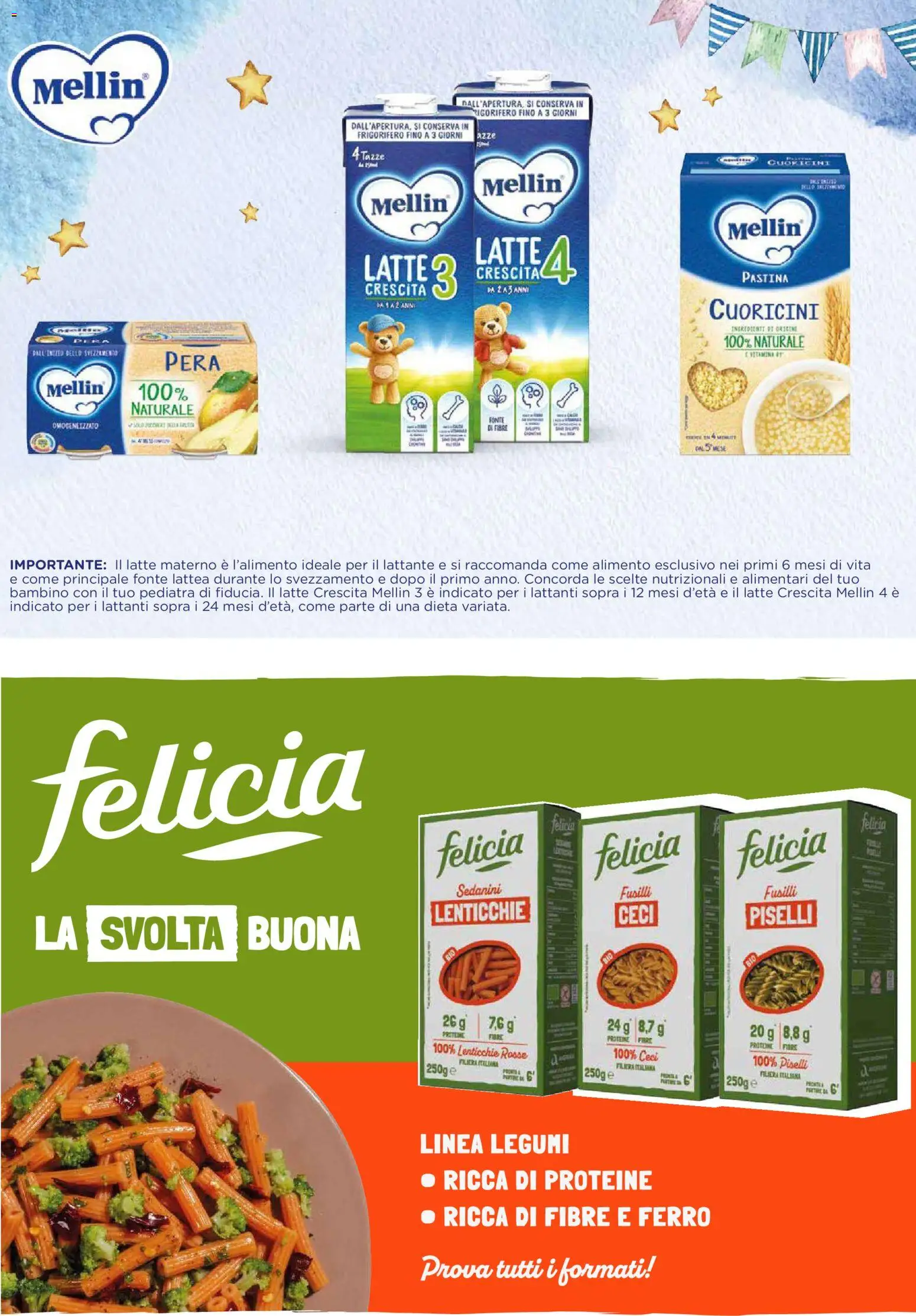 Volantino Famila del 29/10/2026 | Pagina: 5 | Prodotti: Latte, Pera, Frigorifero, Ferro