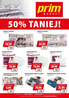 Pogląd oferty "Prim Market promocja - Akcja Lojalnościowa Pościel I Koce Tekmar" - ważna od 20.07.2026