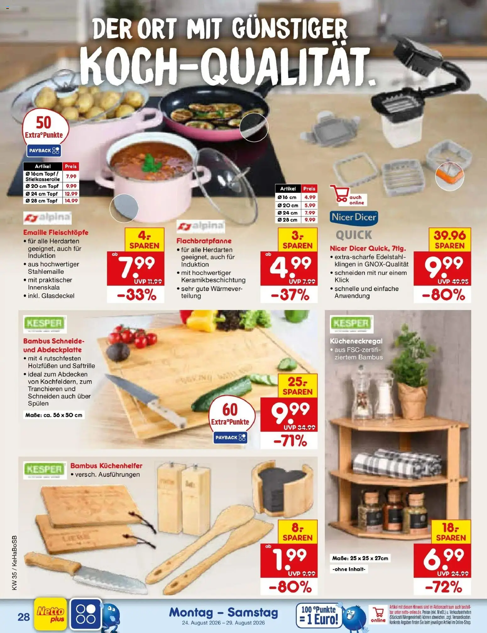 Netto Marken-Discount Prospekt Bochum – gültig ab 24.08.2026 | Seite: 40