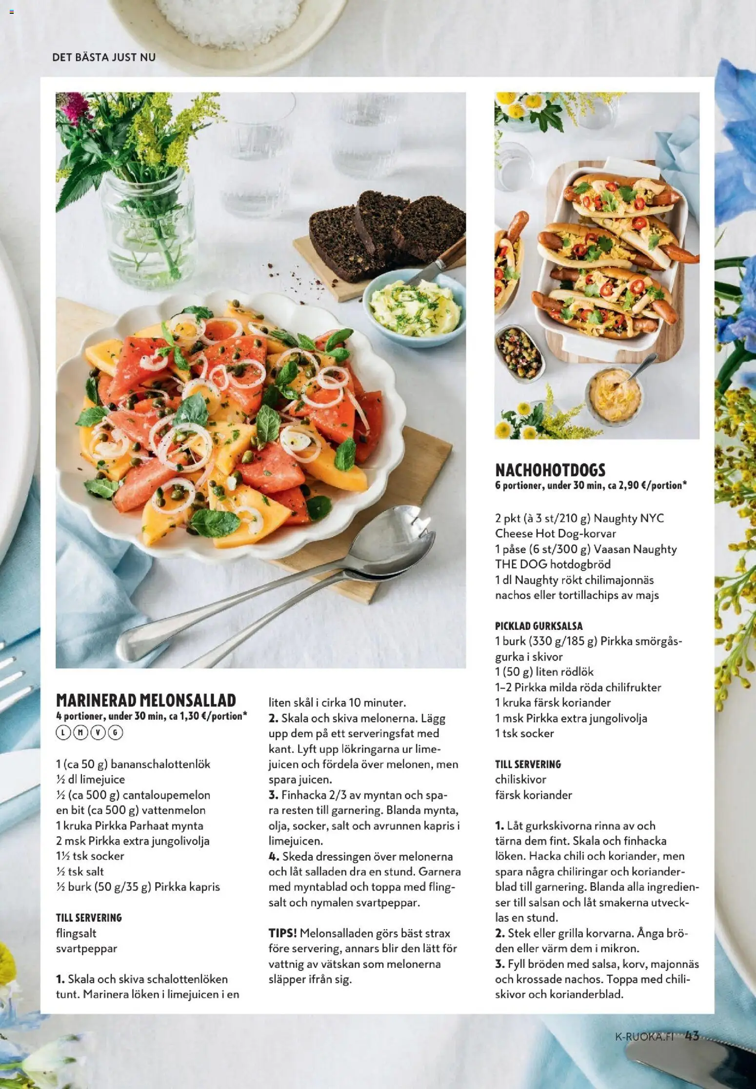 K-Citymarket tarjoukset - K-mat – voimassa 10.06.2026 alkaen | Sivu: 43 | Tuotteet: Kapris, Chili