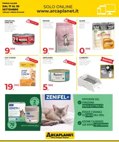 Anteprima del volantino Arcaplanet volantino valido a partire dal 17/09/2026 | Pagina: 41 | Prodotti: Pollo, Filetto, Tonno, Zucchine