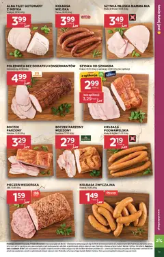 Pogląd oferty "Stokrotka gazetka" - ważna od 18.06.2026 | Strona: 17 | Produkty: Kiełbasa, Stokrotka, Szynka, Boczek