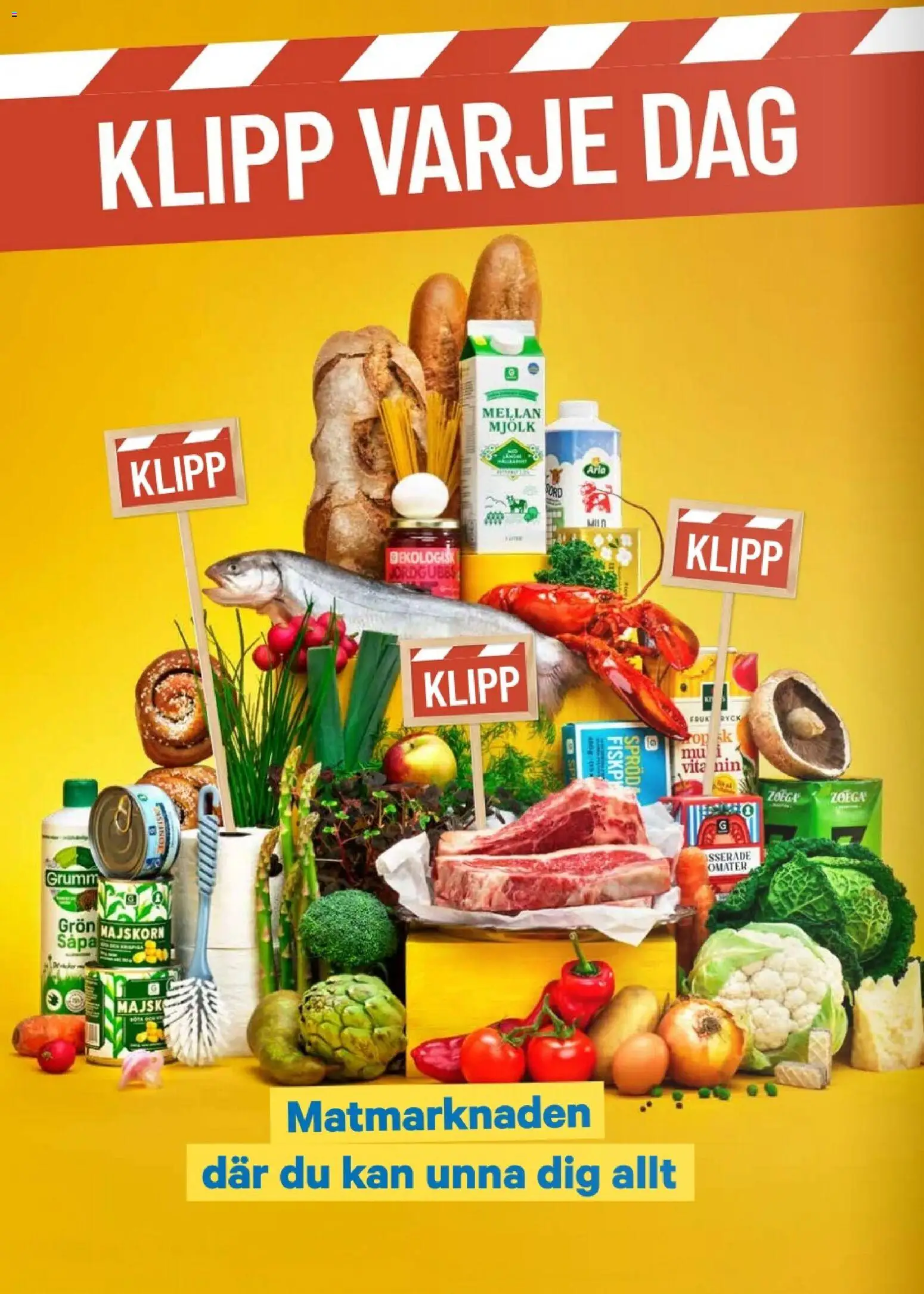 City Gross reklamblad aktuell från 24/08/2026 | Sida: 6 | Produkter: Mjölk