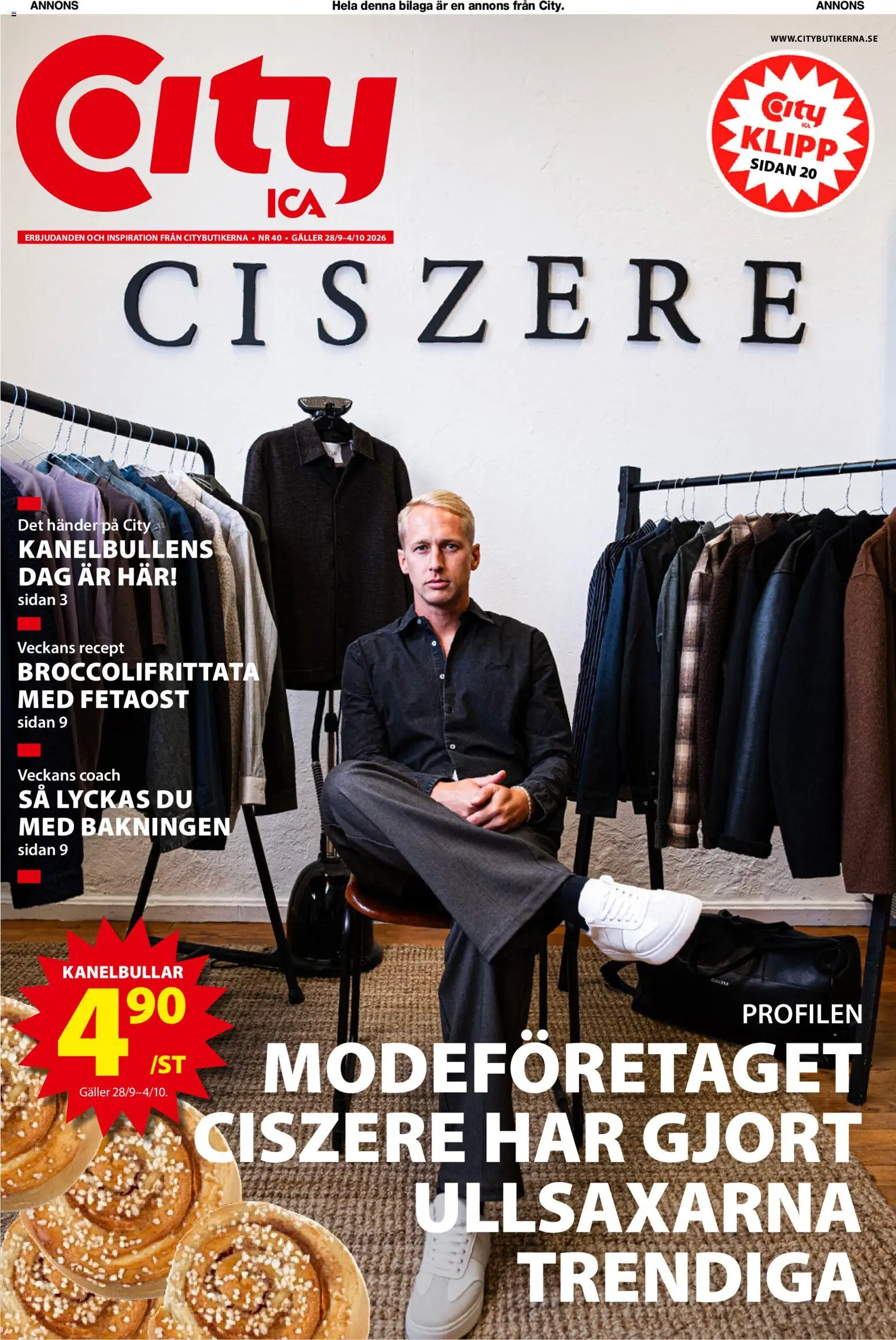 ICA Kvantum reklamblad aktuell från 28/09/2026 | Sida: 1 | Produkter: Galler, Fetaost