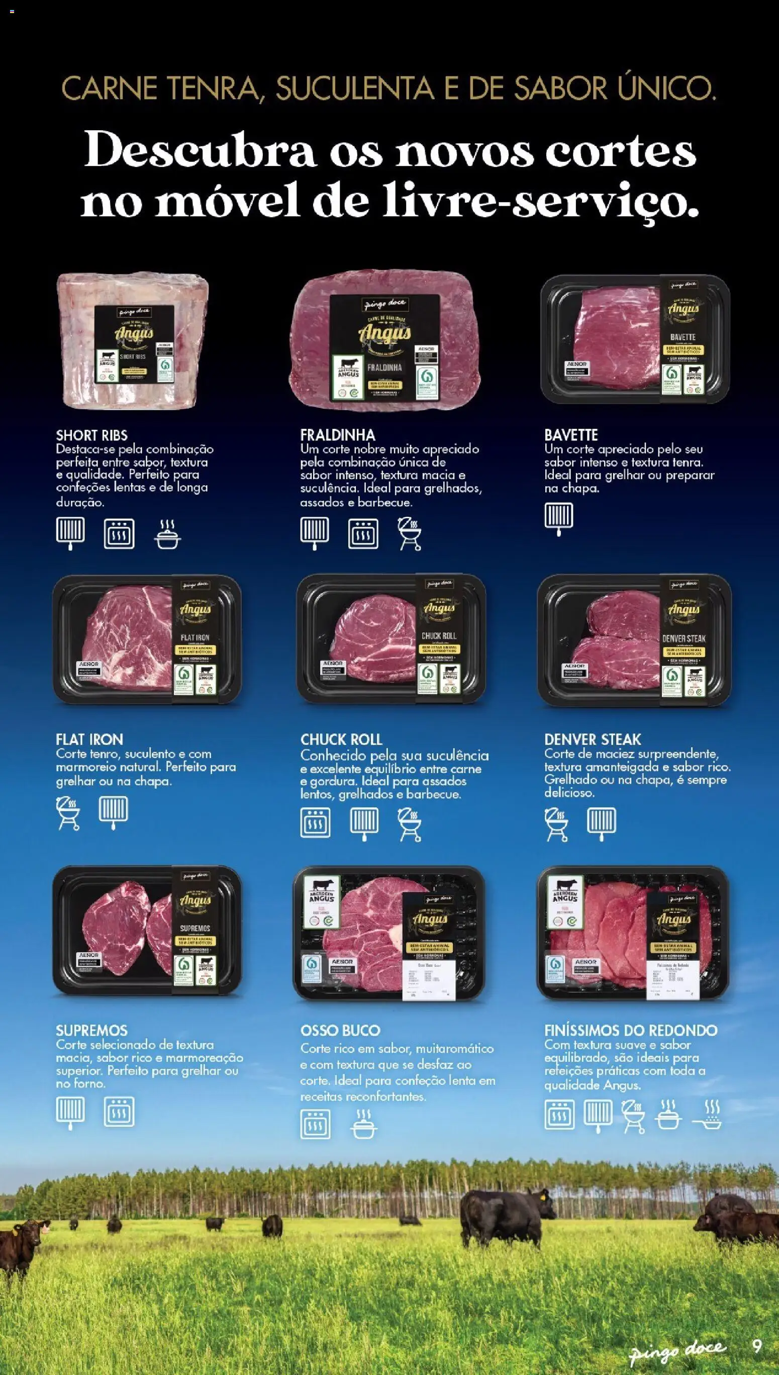 Pingo Doce folheto Poupe Este Fim de Semana │ válido de 16/10/2026 | Página: 9 | Produtos: Carne