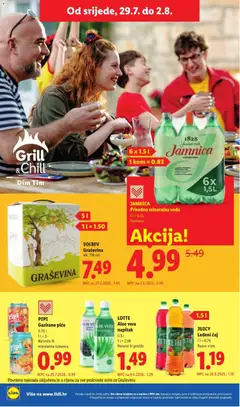 JUICY Ledeni čaj, Razne vrste - Pregled kataloga iz trgovine Lidl, vrijedi od 23.07.2026 | Stranica: 62