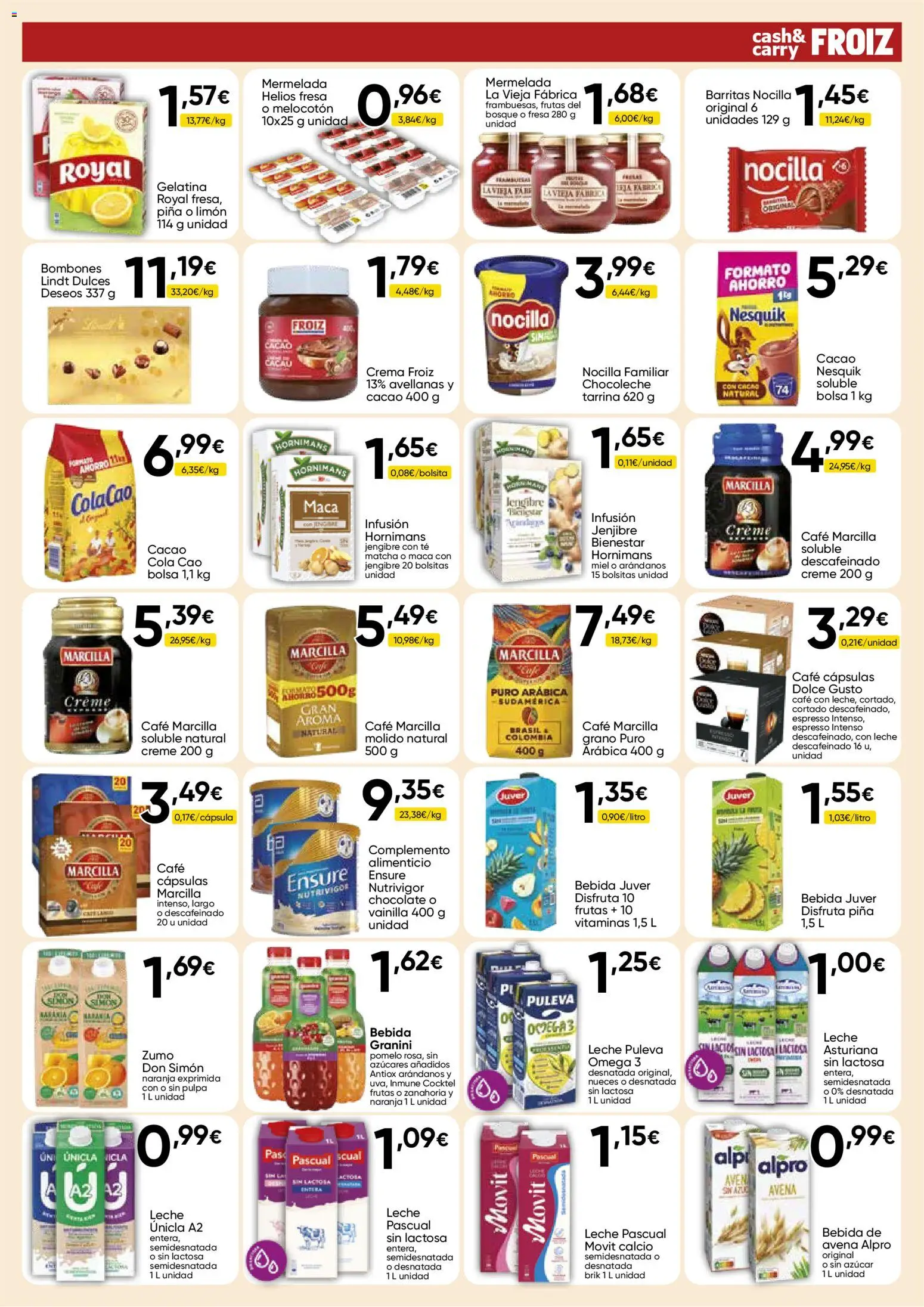 Froiz - Folleto Cash │ válido desde el 03.03.2026 | Página: 5 | Productos: Κεραία, Zanahoria, Ροζ πιπέρι, Bolsa