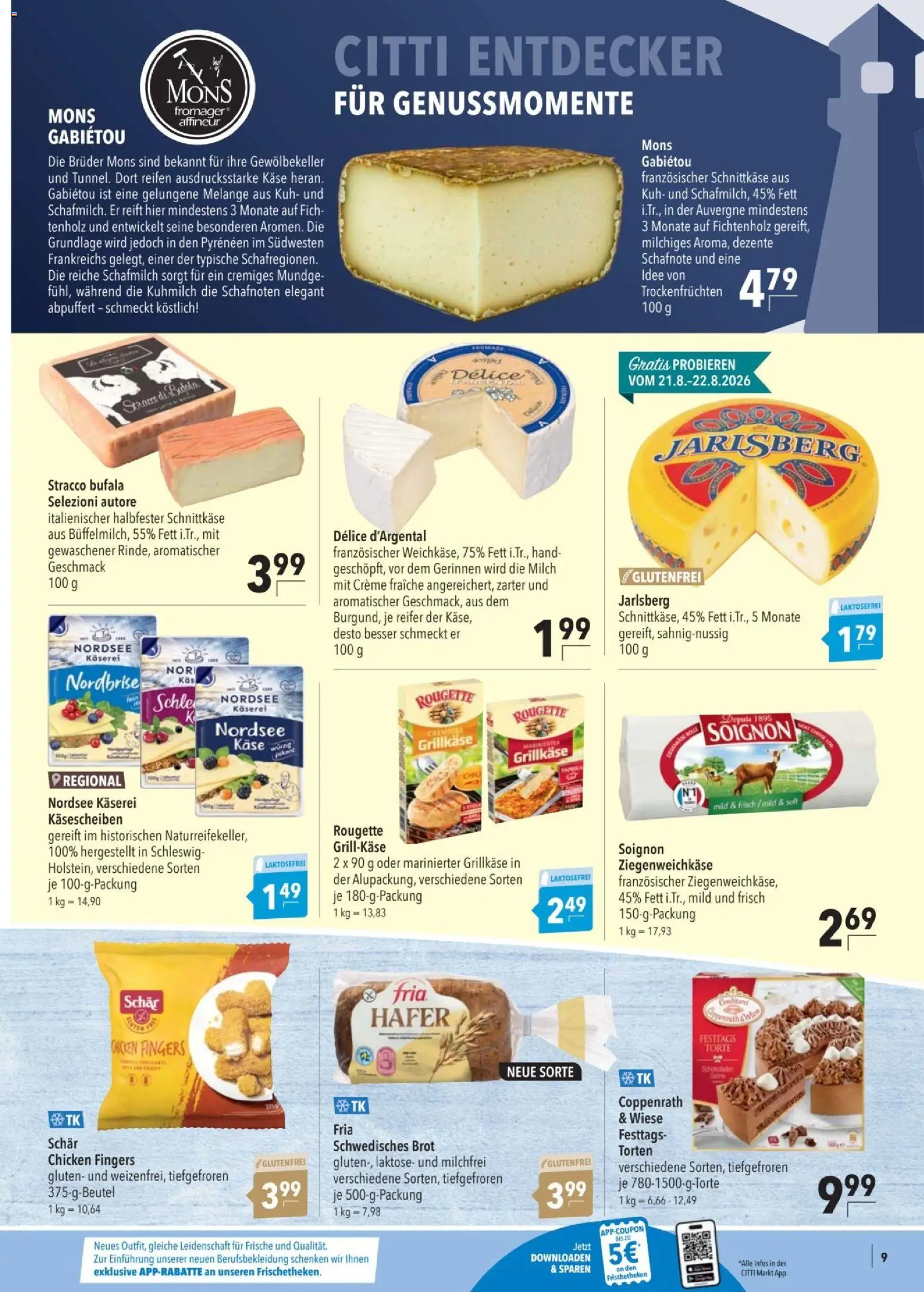 CITTI tilbudsavis – gyldig fra 19/08/2026 | Side: 9 | Produkter: Creme, Creme fraiche