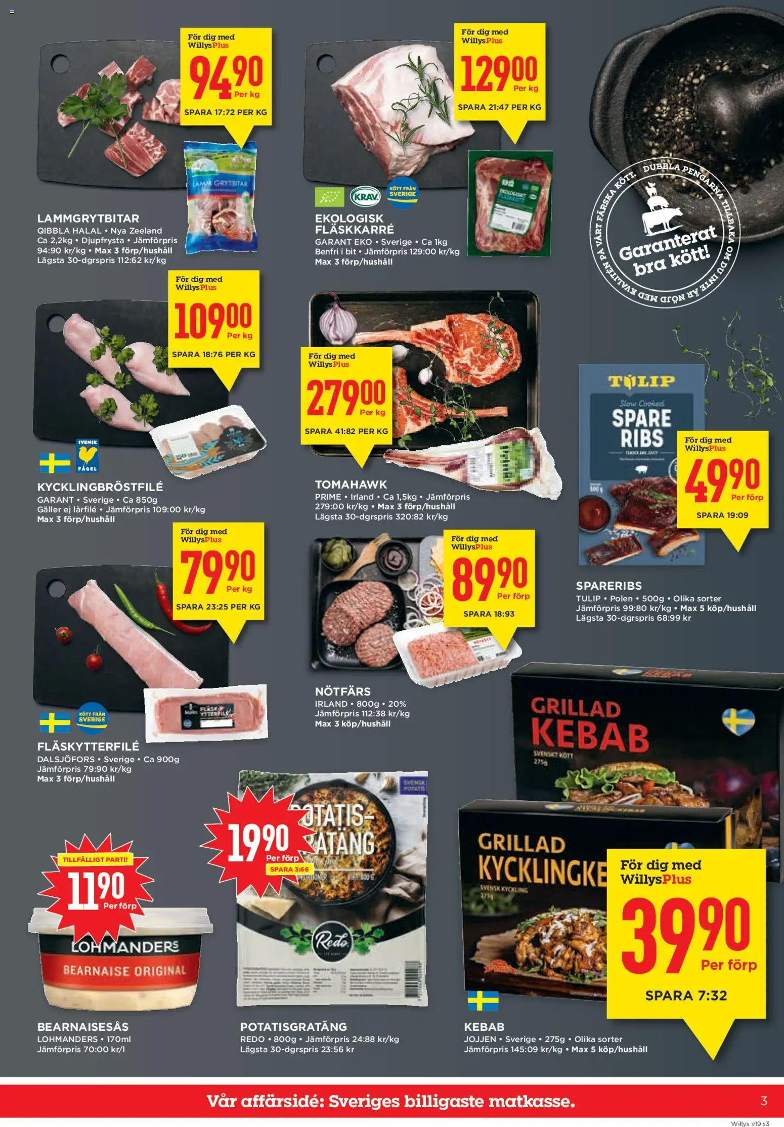 Willys reklamblad aktuell från 04.05.2026 | Sida: 3