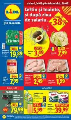 Ofertele Lidl valabile de la 14.09.2026