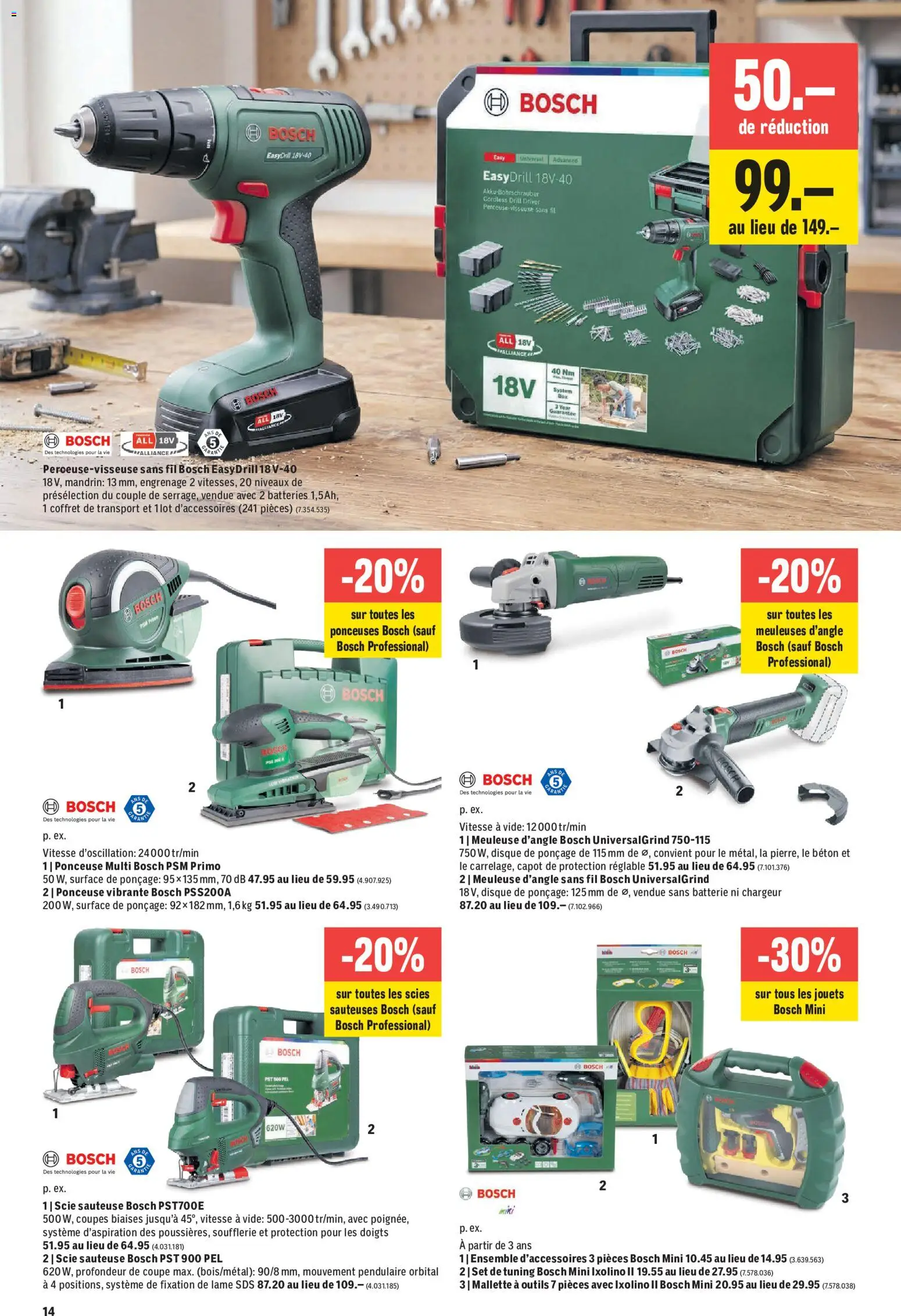 Jumbo aktionen FR – gültig ab 13.08.2026 | Seite: 14 | Produkte: Batterie, Bosch